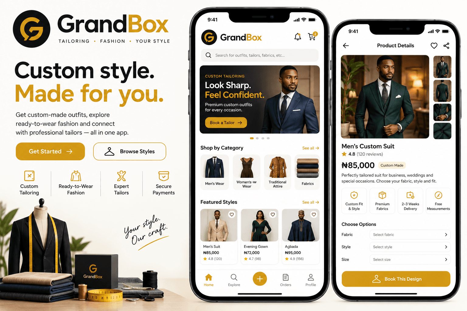 Fashion designer portfolio